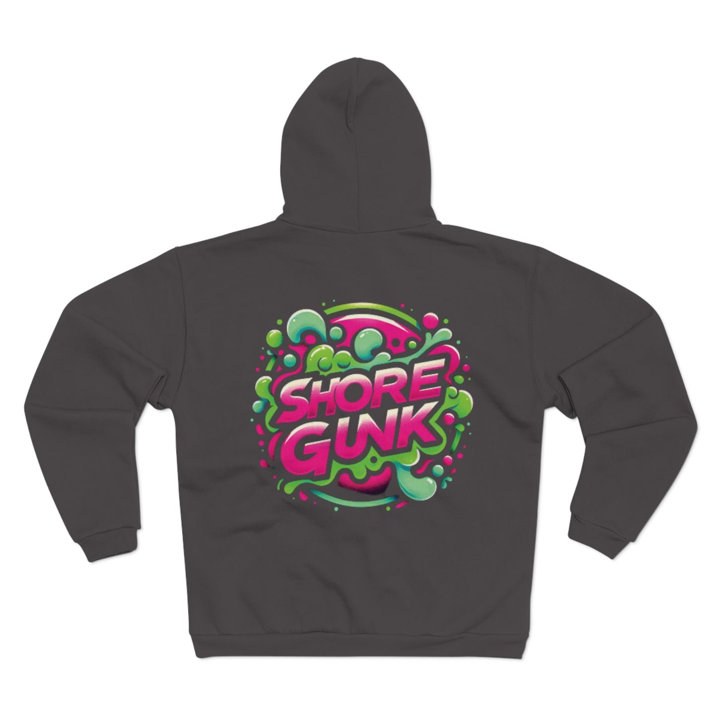 Shore Gunk Unisex Hooded Zip Sweatshirt