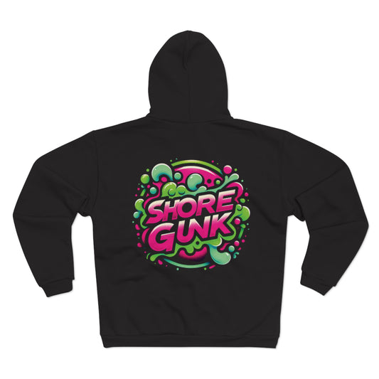 Shore Gunk Unisex Hooded Zip Sweatshirt